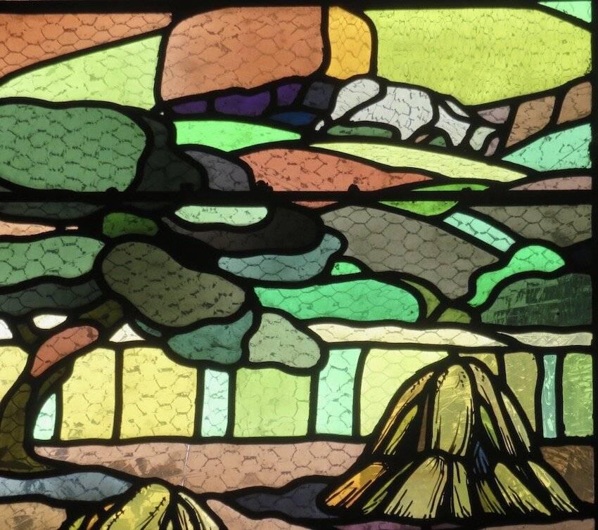 Gerbes de blé à l’ombre